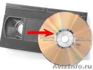 Запись с кассеты VHS на диск DVD. Отцифровка. - Изображение #1, Объявление #361426