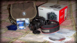 Canon 500D+Kit, Фотосумка, Flash 8Gb 10class, 2-а светофильтра. Идеально - Изображение #1, Объявление #612132