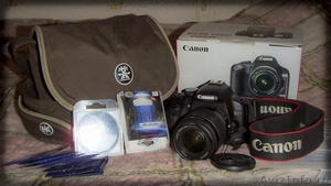 Canon 500D+Kit, Фотосумка, Flash 8Gb 10class, 2-а светофильтра. Идеально - Изображение #2, Объявление #612132