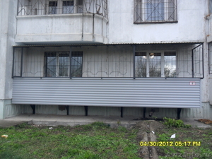 Строительство балконов и лоджий на 1 этажах  регистрацией перепланировки в БТИ - Изображение #3, Объявление #274766