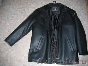 Продам куртку кожаную чёрную - Изображение #1, Объявление #757